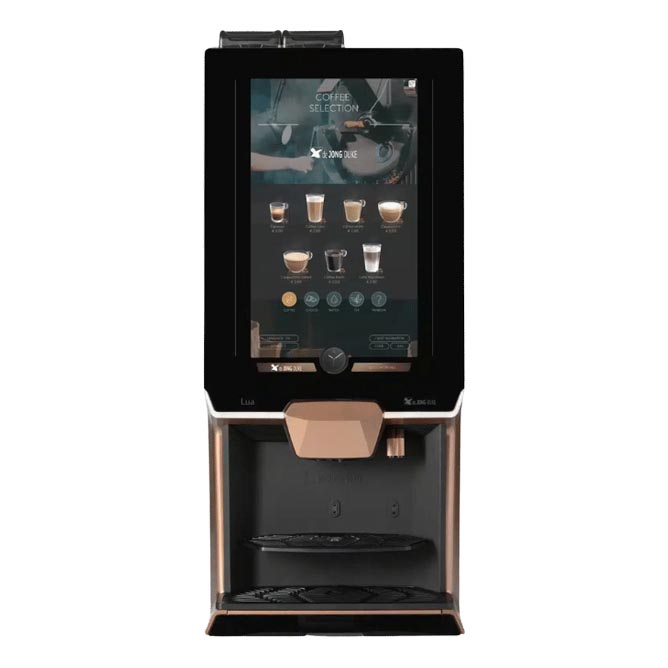 A modern office coffee machine.